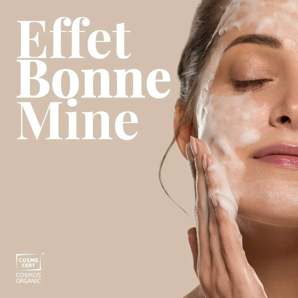 Savon Effet Bonne Mine certifié Bio, Carotte & Lait de Chèvre