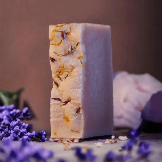 Savon Surgras Lavandin au Lait de Chèvre