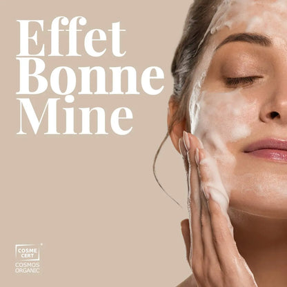 Savon Effet Bonne Mine certifié Bio, Carotte & Lait de Chèvre